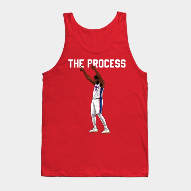 Joel Embiid Tank Top by origin illustrations